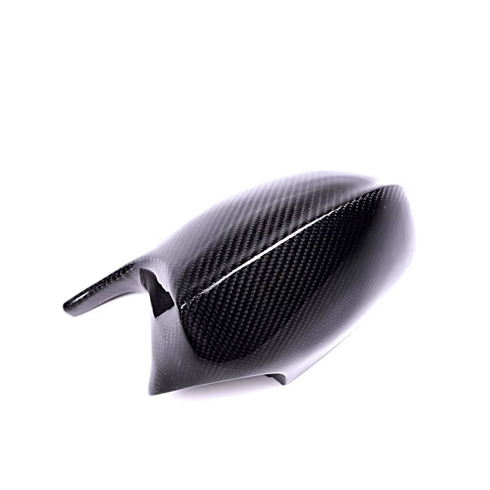 Carbon Fiber Rear View Side Door M Look Wing Mirror Housing Covers Caps  3 Series E90 E92 E93 335I 2004+