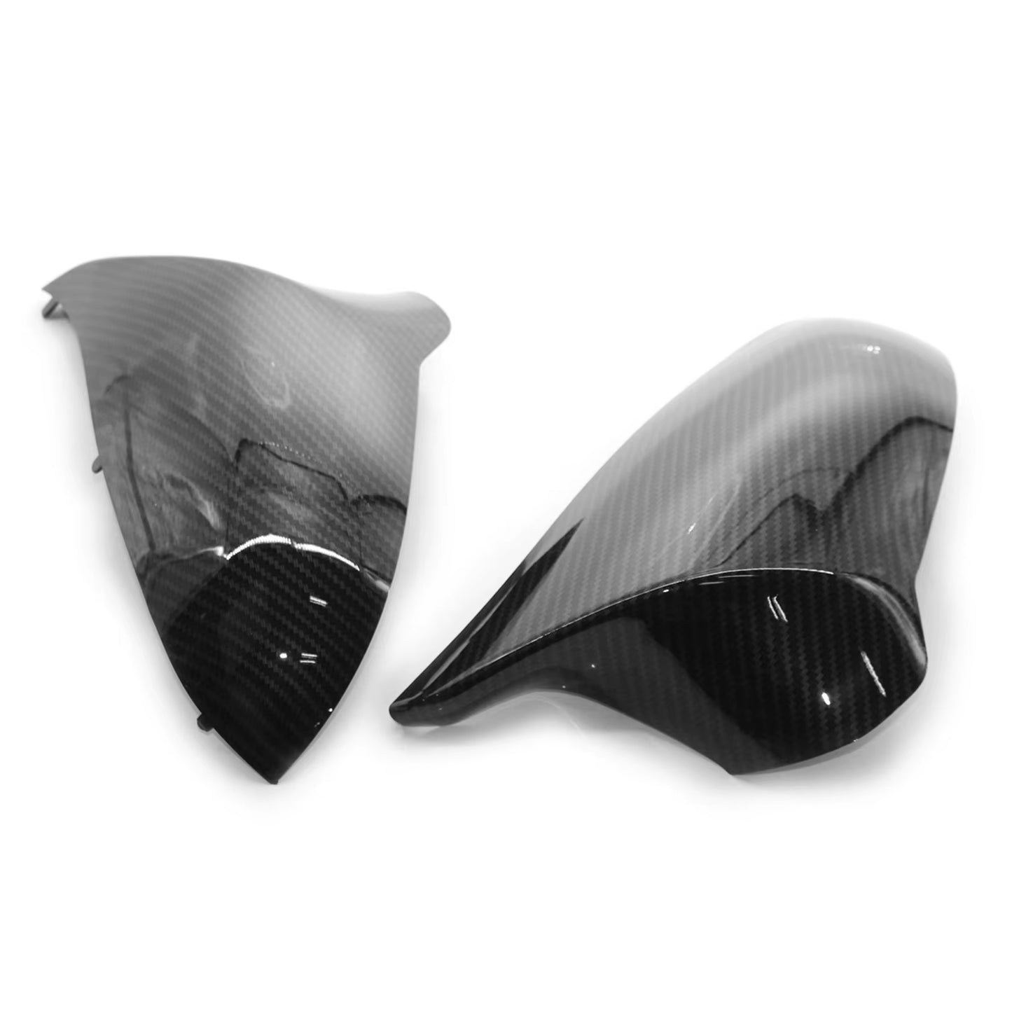 Add on Dry Carbon Fiber Mirror Cover Cap Replacement for BMW F80 M3 F82 F83 M4 Sedan Coupe Convertible 2015-2020