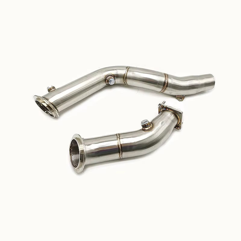 3" SS Downpipe for BMW 15-20 M3 Base Sedan 4D F80 M4 F82 F83 S55 L6 3.0T