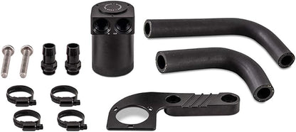 MMBCC-F80-15CBE Baffled Oil Catch Can Kit, Compatible with BMW F8X, M3, & M4, 2015+