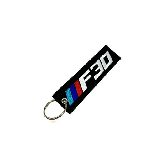 F30 Key Tag / F30 Key Chain / F30 Flight Tag Black ( BPR Color) for BMW 3 Series