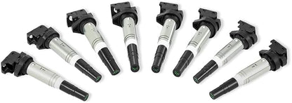 Ignition Coil Compatible with BMW M54, N20, N52, N54, N55, N62, S54, S62 2002+, Set of 6